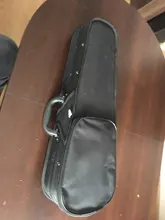 Violín de madera de graves para estudiantes principiantes, con estuche, cuerdas para ARCO, soporte de hombro, 1/8, 1/16