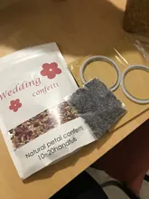 ELOMAN-confeti de boda 100% natural, pétalos secos de rosas, confeti Para Boda y decoración de fiesta de cumpleaños, 1l biodegradable