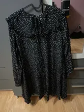 Vintage Dress Robe Oversize Long-Sleeve Boho Party Girls Female Autumn Plus-Size Vestido