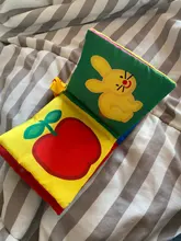 Frutas de dibujos animados, ropa lavable para bebés, libros de baño, papel fuerte, resistente a las roturas, libro suave, aprendizaje Montessori 2020