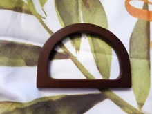 Bolsa de madera mango de madera reemplazo bolso de bricolaje Marco de monedero bolsa Accesorios