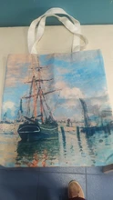 Van Gogh-Bolso de mano de lona para mujer, bolsa de viaje con pintura al óleo, arte Retro, a la moda, de ocio, ecológico, plegable, de alta calidad, nuevo