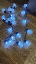 Bulb Lawn-Lamp String Lights Outdoor Christmas-Decoration Patio Yard Landscape Led Garden