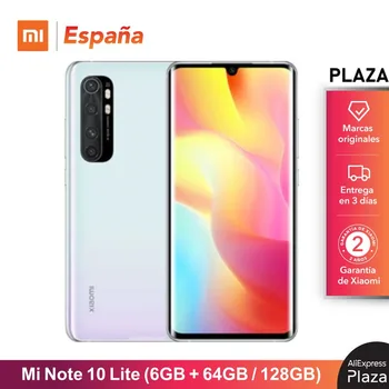 

Xiaomi Mi Note 10 Lite (64GB/128GB ROM 6GB RAM Snapdragon™ 730G Android Nuevo Móvil) [Teléfono Versión Global para España] note