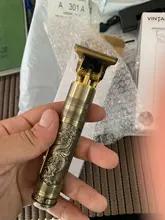 Cortadora de pelo eléctrica para hombre, afeitadora profesional de pelo Dragon Barber, sin cable, USB, 0mm