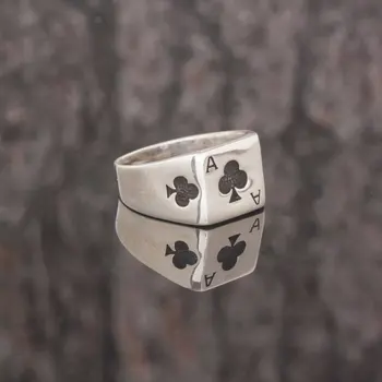 

925 Sterling Fly Ace Model Silver Ring Turkish Premium Quality Handmade Jawelery