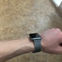 Correa de nailon para apple watch, banda ligera y transpirable, resistente al agua, para iWatch 6 5 SE, 42mm, 38mm, 40/44mm, serise 4 3 2 1