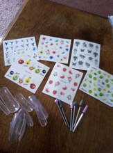 Broca de corindón para uñas, fresa eléctrica giratoria para manicura, cepillo de rebaba, juego de Gel para quitar, accesorios de herramientas de arte de uñas, 6 uds.