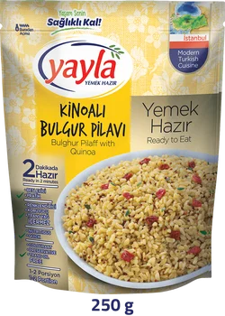 

YAYLA BULGHUR PİLAFF WİTH QUİNOA TURKISH FOOD TASTES HAND MADE