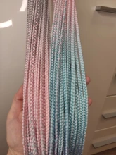 Hywamply 24 tamaño gigante sintético trenza extensión de pelo de Ombre Africana trenzado de archivo adjunto para giro caja trenzas nuevo Color
