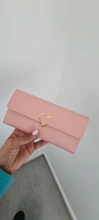 Carteras largas de lujo con corazón de amor para mujer, tarjetero, cartera de mano para teléfono