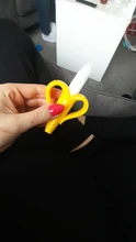 Cepillos dentales de entrenamiento de silicona para bebé, sin BPA, forma de plátano, mordedor seguro, juguetes para morder, anillo de dentición, regalo para mordedor de bebé