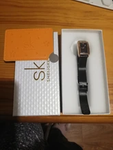 Shengke-Reloj de pulsera de cuarzo para mujer, accesorio de marca de lujo, de diseñador Geneva, rectangular, regalos de lujo