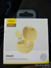 Gaming Headset Touch-Control Baseus Wm01 Noise Cancelling Tws Bluetooth Wireless