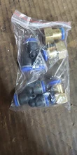 Connect Pneumatic Push-In-Fitting 12mm Thread Straight 10 6 Male 8 3/8 1/2-To-Tube-4