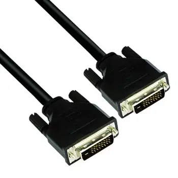 

Cable VCOM DVI-DVI dual link (25 m-25 m). 1.8m. 2 filters. Gold-plated DVI contacts