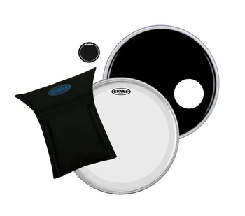 

Bd22b3 set of plastics for bass drum 22 "+ sticker and pillow, Evans