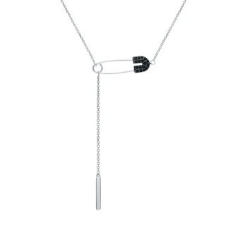 

Silver necklace with cubic zirconia sunlight sample 925