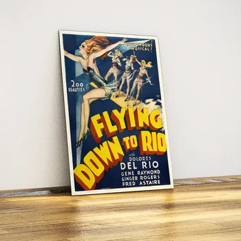 

Flying Down to Rio-Decorative Metal Plate