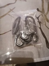 Clip-Set Carabiner Keychain Cable-Wire-Ring Hanging-Hook Climbing-Equipment D-Ring Lixada