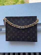 Bolsa de cadena de plástico grueso para dama Súper elegante, bolsa de mensajero con correas, bolso de mano, cadena de piezas para mochilas