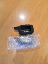 Llavero para mando a distancia A9 LCD de 2 vías, funda de silicona para sistema de alarma para coche bidireccional, cadena Starline A9