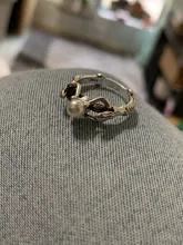 Anillo de compromiso de dos sirenas con perlas para mujer, joyería de boda, Color plata antigua, regalos de amor