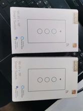 Touch-Switch Smart-Light Voice-Control RF433 Wifi Moeshouse Alexa Google Home EU 2/3-Way
