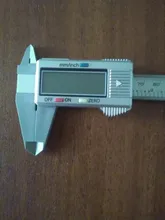 Calibradores digitales Vernier para medición de altura, micrómetro electrónico LCD de 150mm y 6 pulgadas, instrumentos de Medidor de fibra de carbono