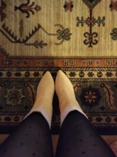 Stretch Boots High-Heels Pointed-Toe Womens Autumn Fashion Flock JIANBUDAN Ankle New