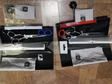 free shipping titan  Professional barber tools hair scissor