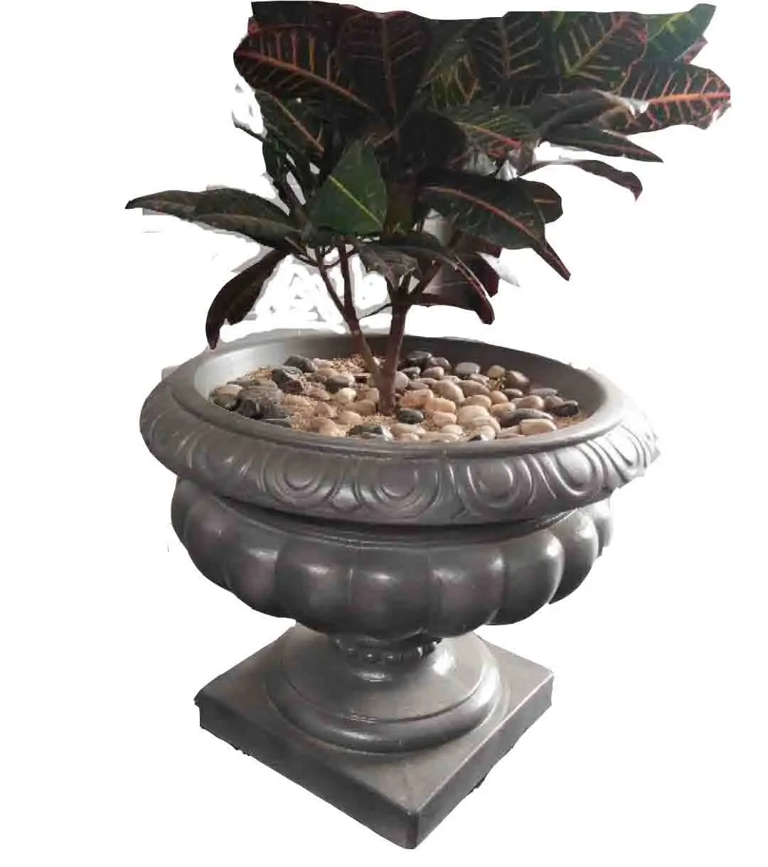 ABS Plastic Precast Concrete Flower Pot Planter Molds 60cm Diameter