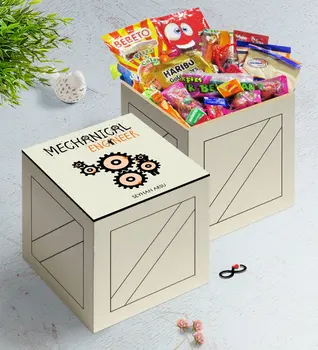 

Personalized Mechanical Engineer In Wooden Box Nostalgic Lezzetler Gift Seti-2