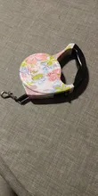 Correa retráctil de tracción automática para perros y gatos pequeños, correa de nailon para caminar, disponible en 11 colores, 3m y 5m
