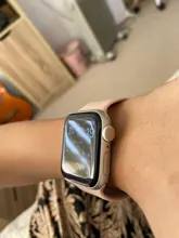 Correa de silicona para Apple Watch, correa elástica de 44mm, 40mm, 38mm, 42mm, Serie 6, 5, 4, 3, SE, 42