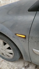 Car Side Marker Turn Signal Indicator LED Dynamic Lights For Renault Megane MK2 CC Espace