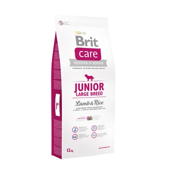 

Brit 12 kg care junior large breed for puppies of large breeds, lamb with risom-1 piece