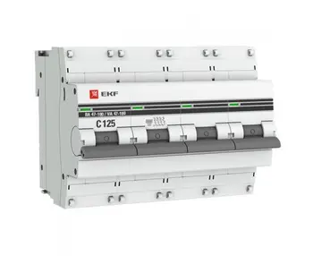 

Circuit breaker 4 p 63A (D) 10ka VA 47-100 EKF Proxima