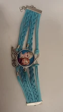 2019 Disney 2 Elsa Anna princesa de dibujos animados de figuras de acción de juguete encantador Wristand chica regalo regalos de navidad Juguetes