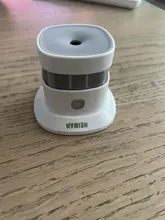 Zigbee Detector de humo Sistema de casa inteligente 2,4 GHz de alta sensibilidad de seguridad la prevención de trabajo con Smartthings