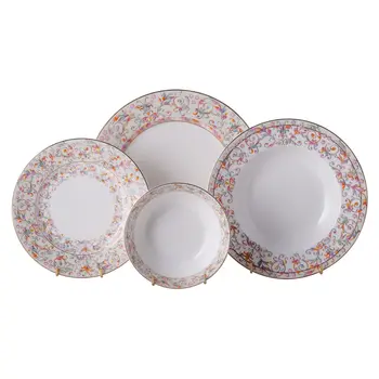 

Royal ivory table set 24 items