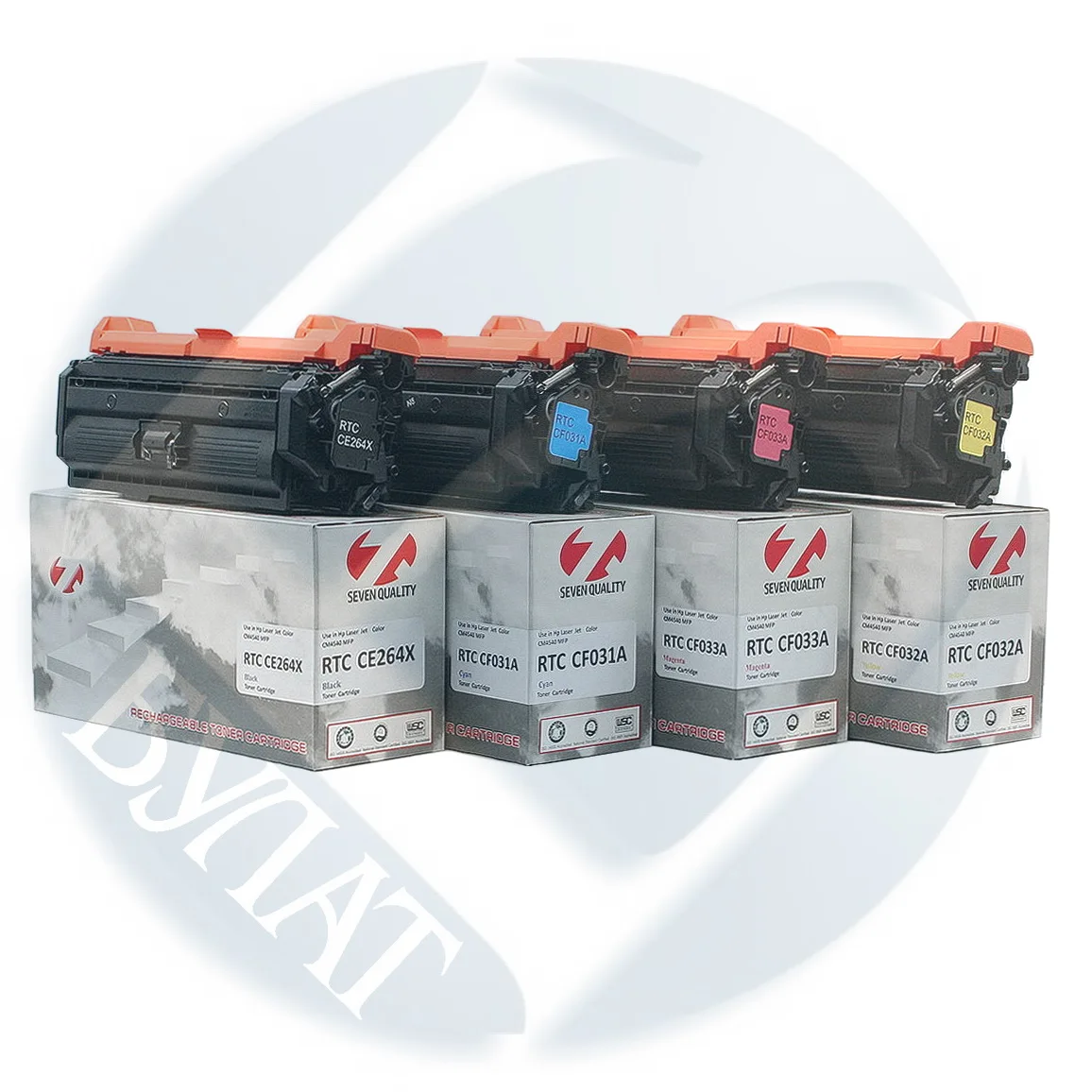 Тонер-картридж HP Color LJ CM4540 CF033A пурпурный (12 5 k). 7Q (R) BFHPLJ4540040 | Компьютеры и офис