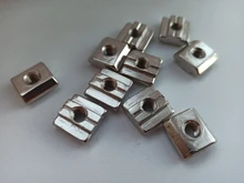 Square Nuts Sliding-Hammer-Nut 4040 3030 T-Track Aluminum-Profile T-Block M4 M6 M8 M5