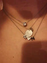 EManco-collar de acero inoxidable dorado con inicial para mujer, gargantilla de cadena con corazón y letras, joyería de nombre personalizada, 316L