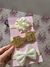 Diadema de flores para bebés recién nacidos, diadema de lazos brillantes, accesorios para el cabello de princesa