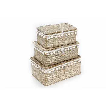 

SET 3 POMPOM boxes