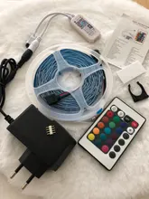Led-Light-Strips Lamp-Night-Light Controller Luminous-String 5050-Decoration Bedroom
