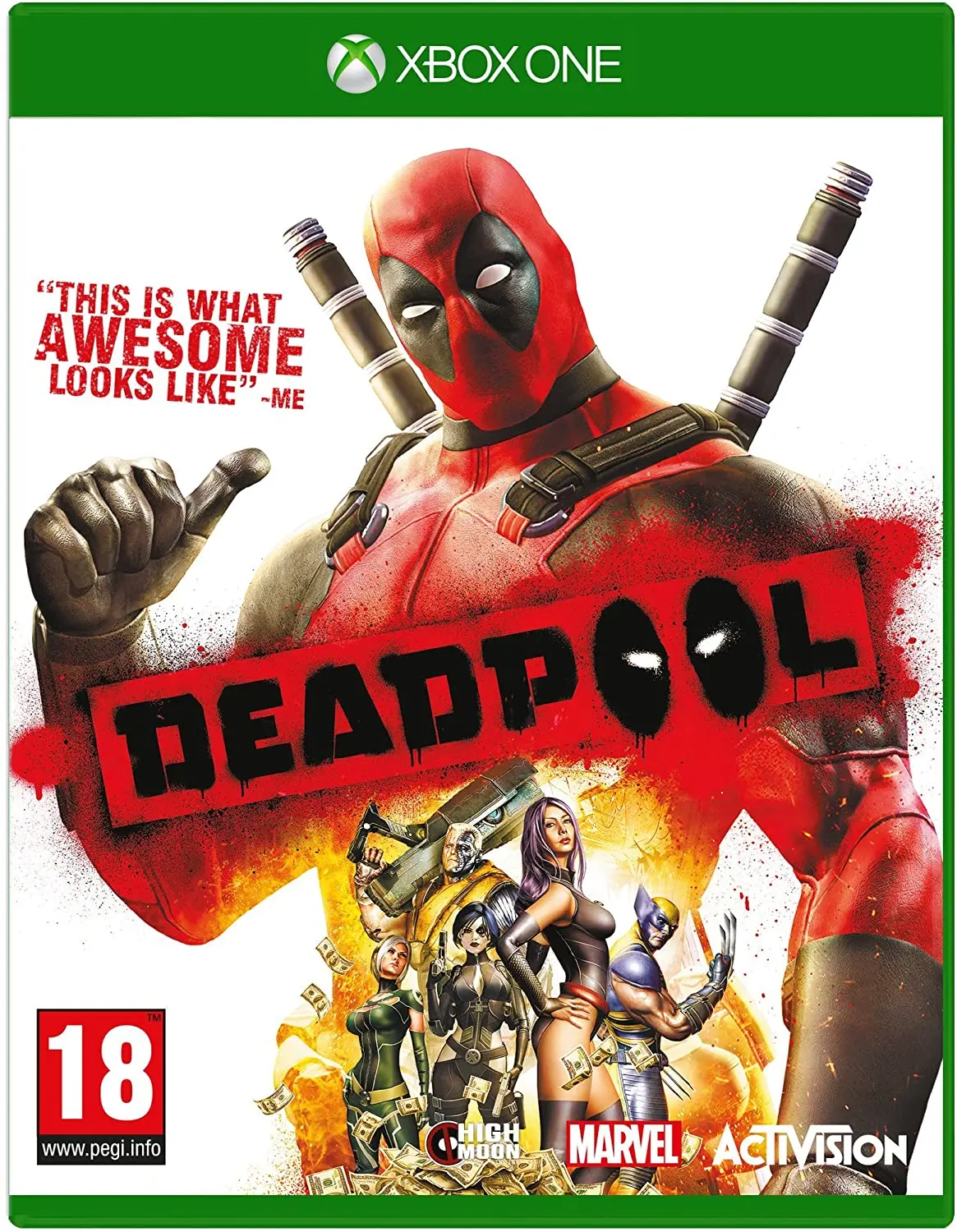 новый запечатан Xbox One Deadpool RUS sub | Электроника