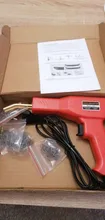 Soldador de plástico y máquina de reparación de plástico PVC, herramienta grapadora en caliente, adecuada para reparación y soldadura de parachoques del coche