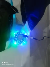 Diode Lamp-Tape Led-Strip-Light Tv-Background-Lighting Usb-Cable Key-Control Desk-Screen